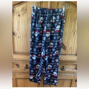 Men The Nightmare Before Christmas gray pajama lounge pants - size S
